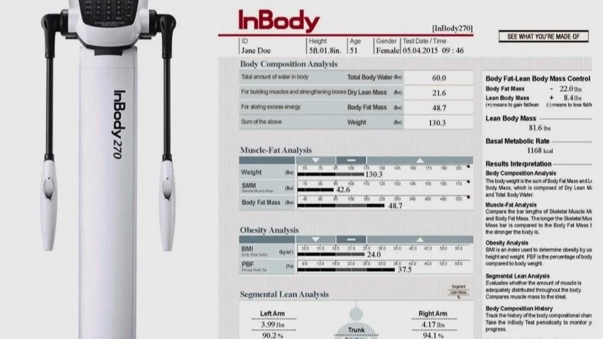 Inbody — Northside Athletics / 24-Hour Access / Personal Training